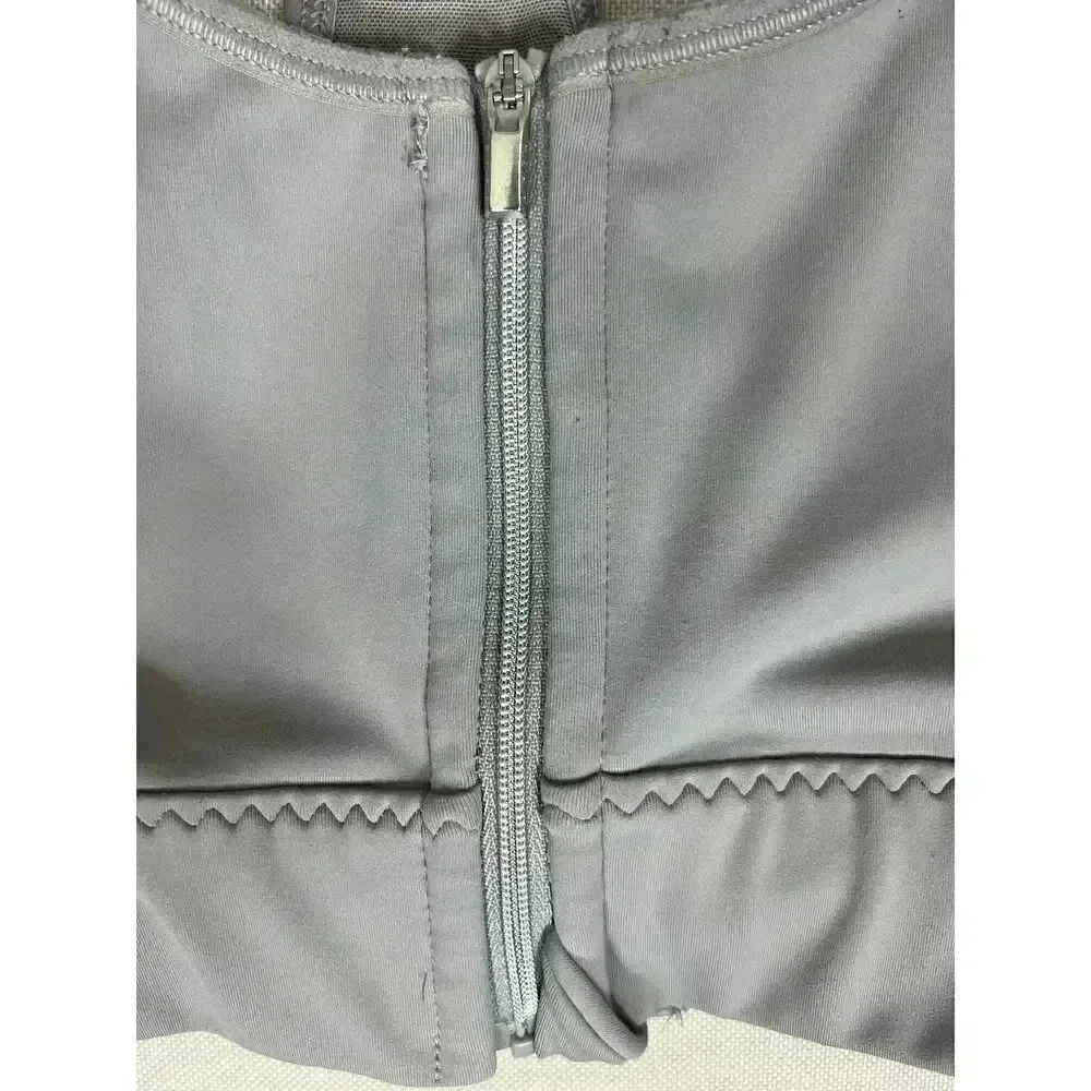 Athleta Zip It Zipper Front Sports Bra Size XS